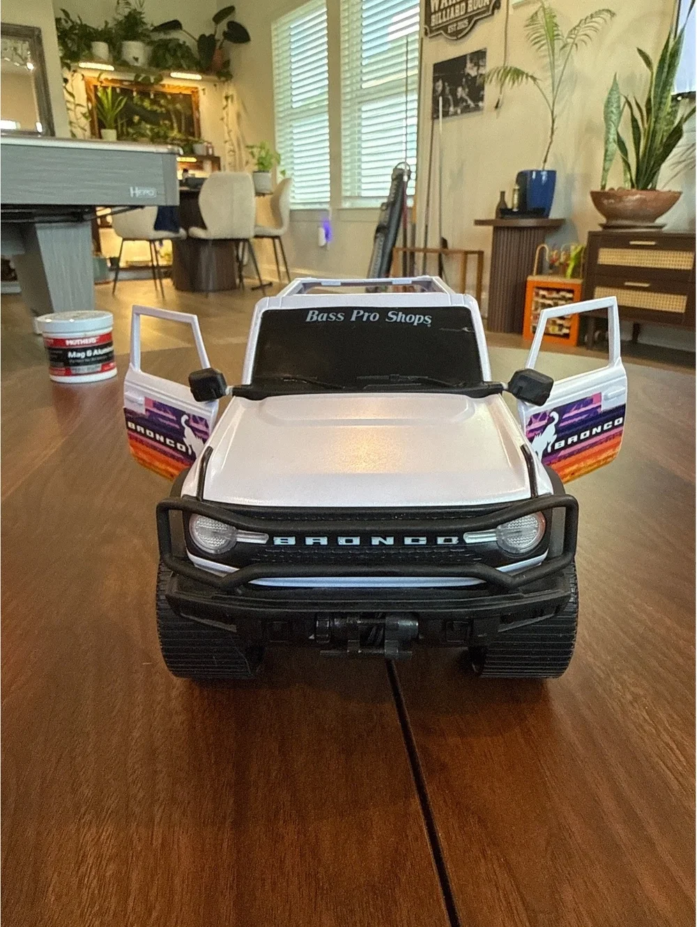 Ford Bronco Bass Pro Shops Edition Toy Car Model